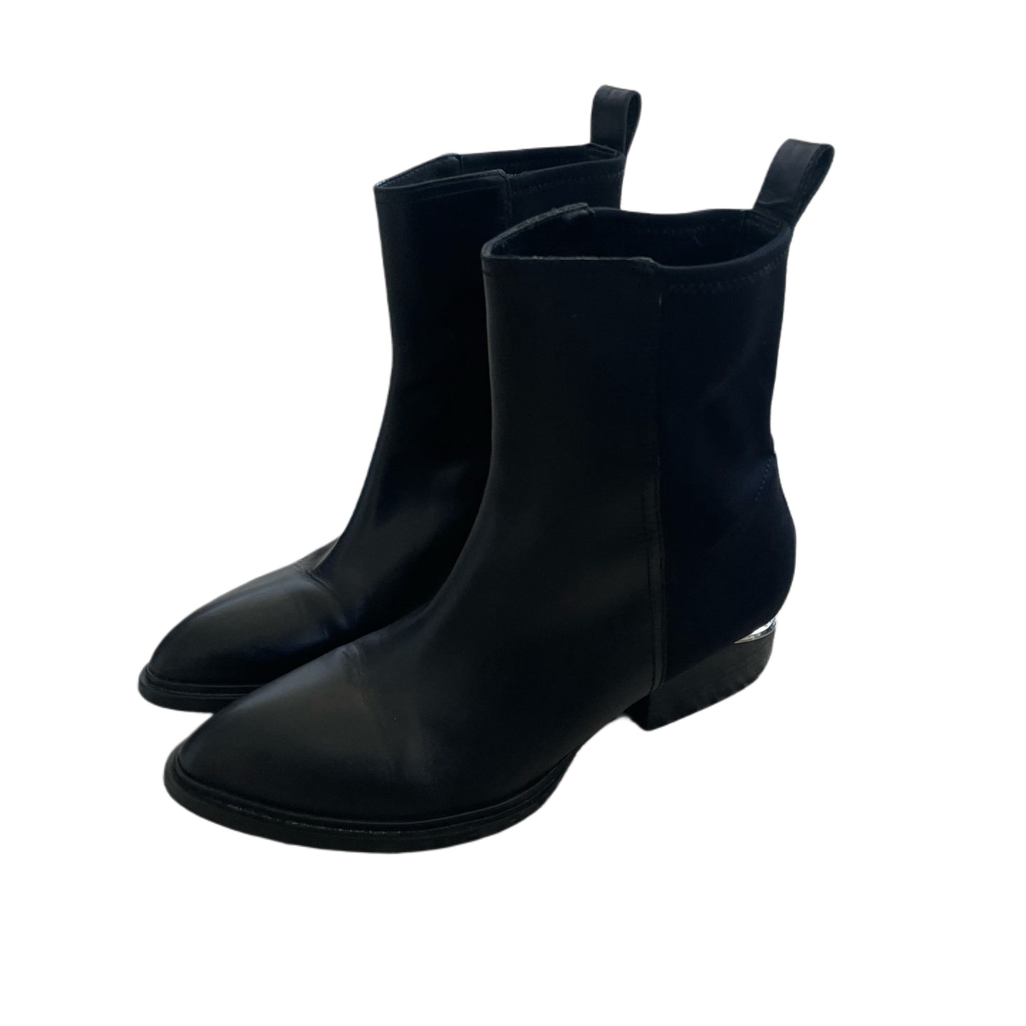 Alexander Wang Kane Leather Ankle Boot, Size 9