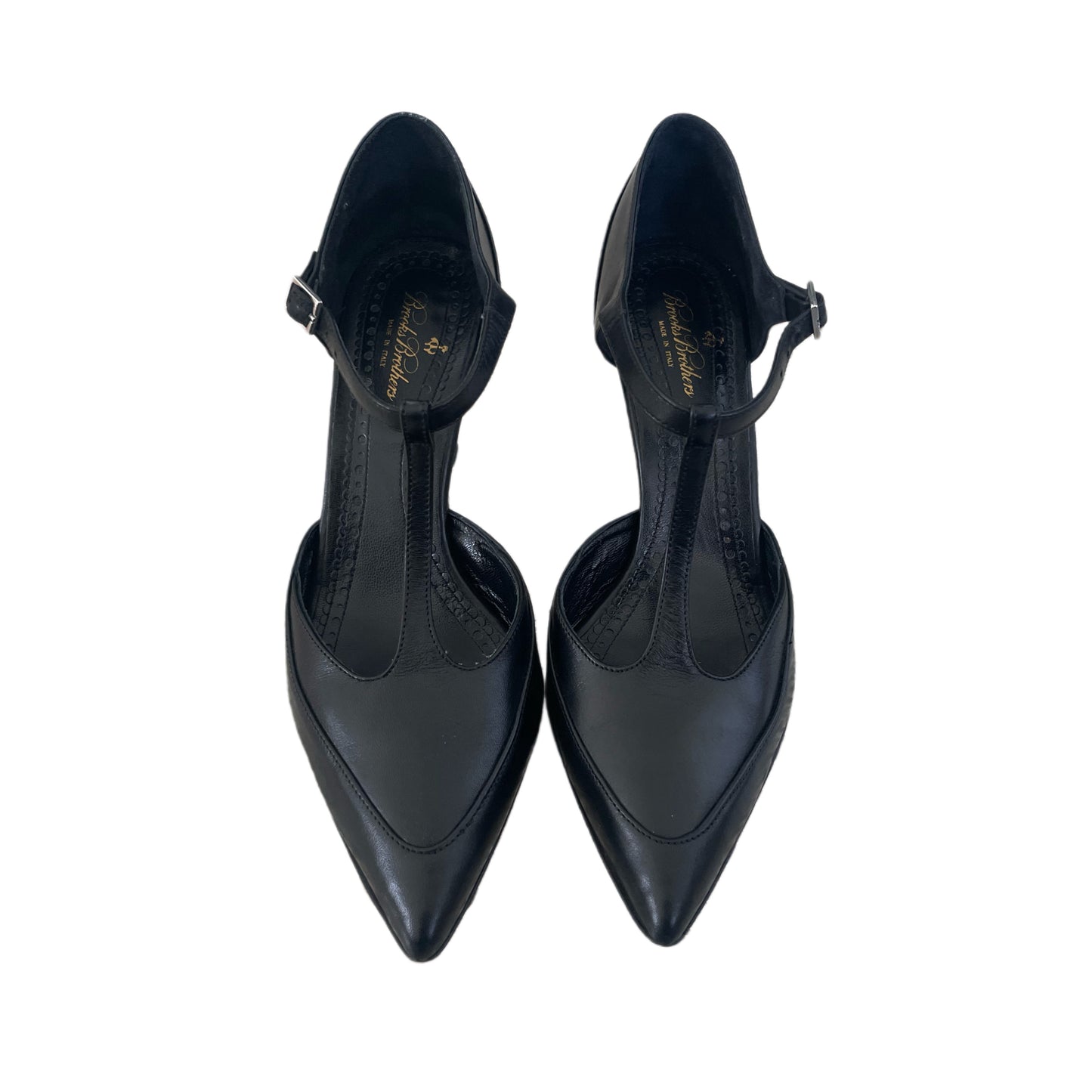 Brooks Brothers T-Strap High Heels