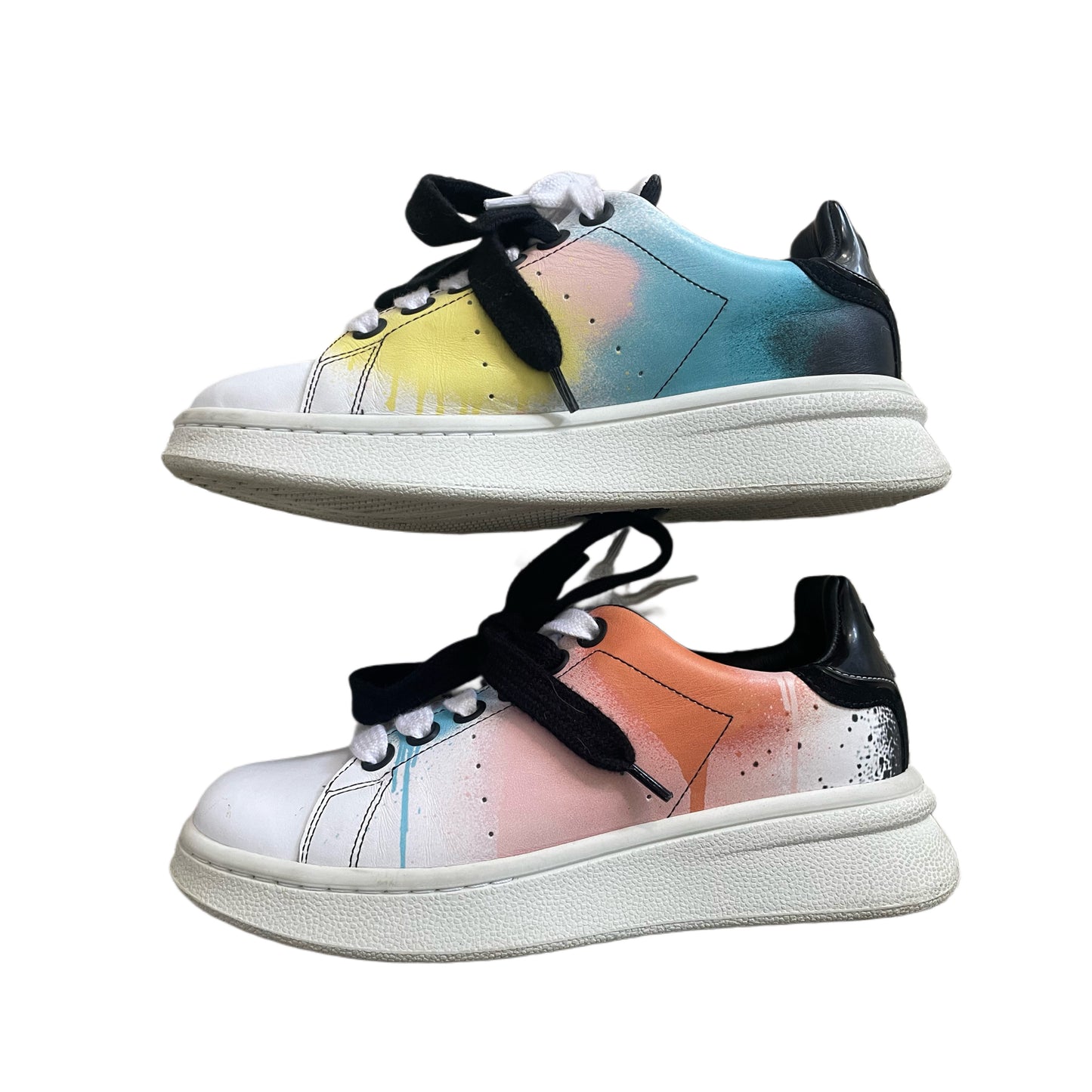 Marc Jacobs "Spray Paint" Tennis Shoe, Size 7