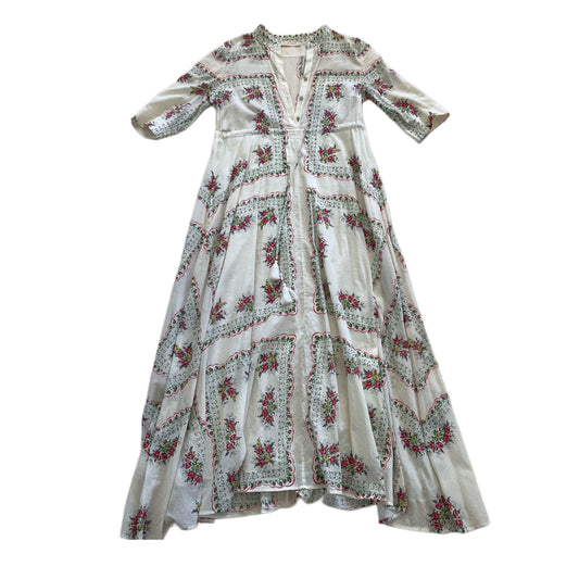 Tori Burch Garden Veil Maxi Dress, Size Medium
