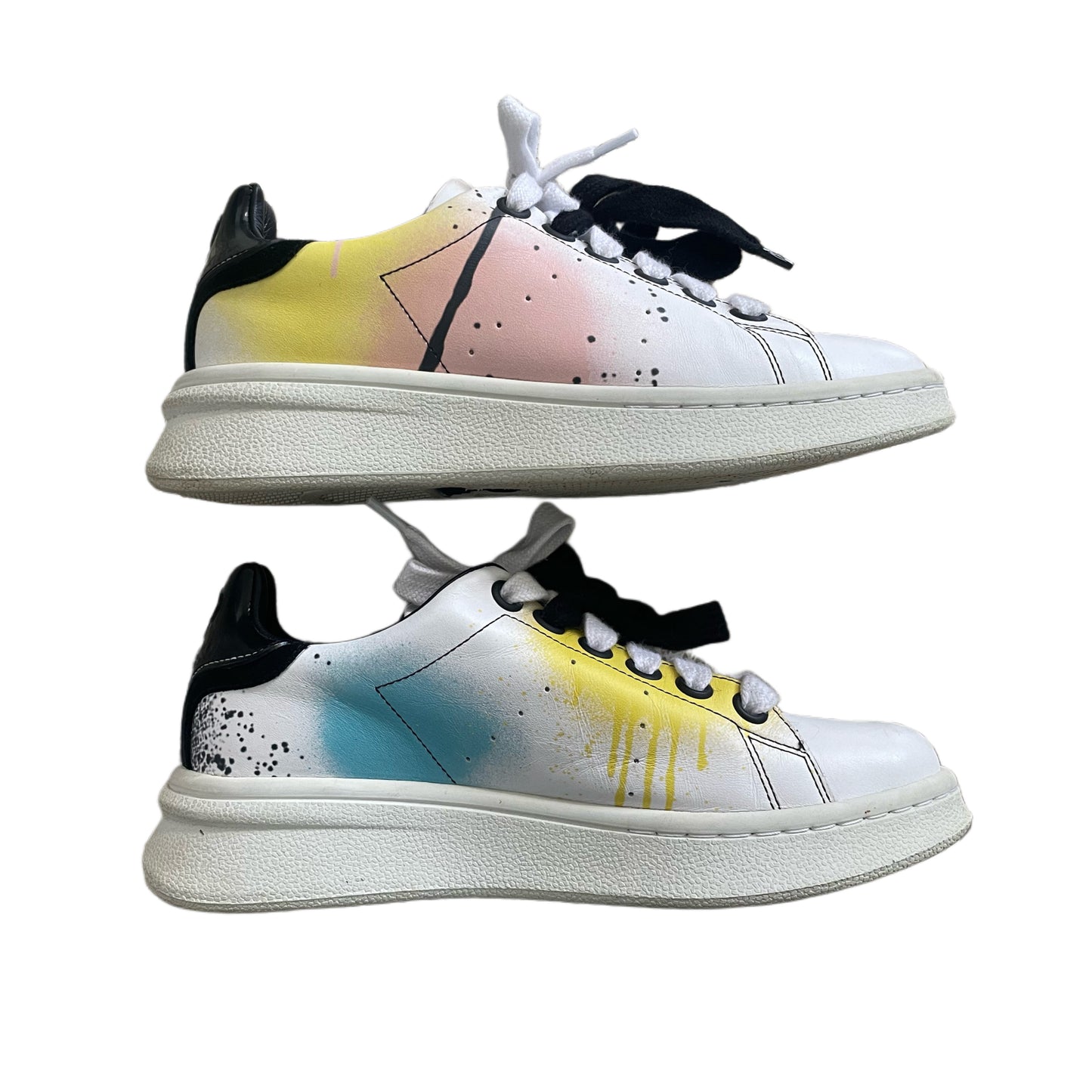 Marc Jacobs "Spray Paint" Tennis Shoe, Size 7