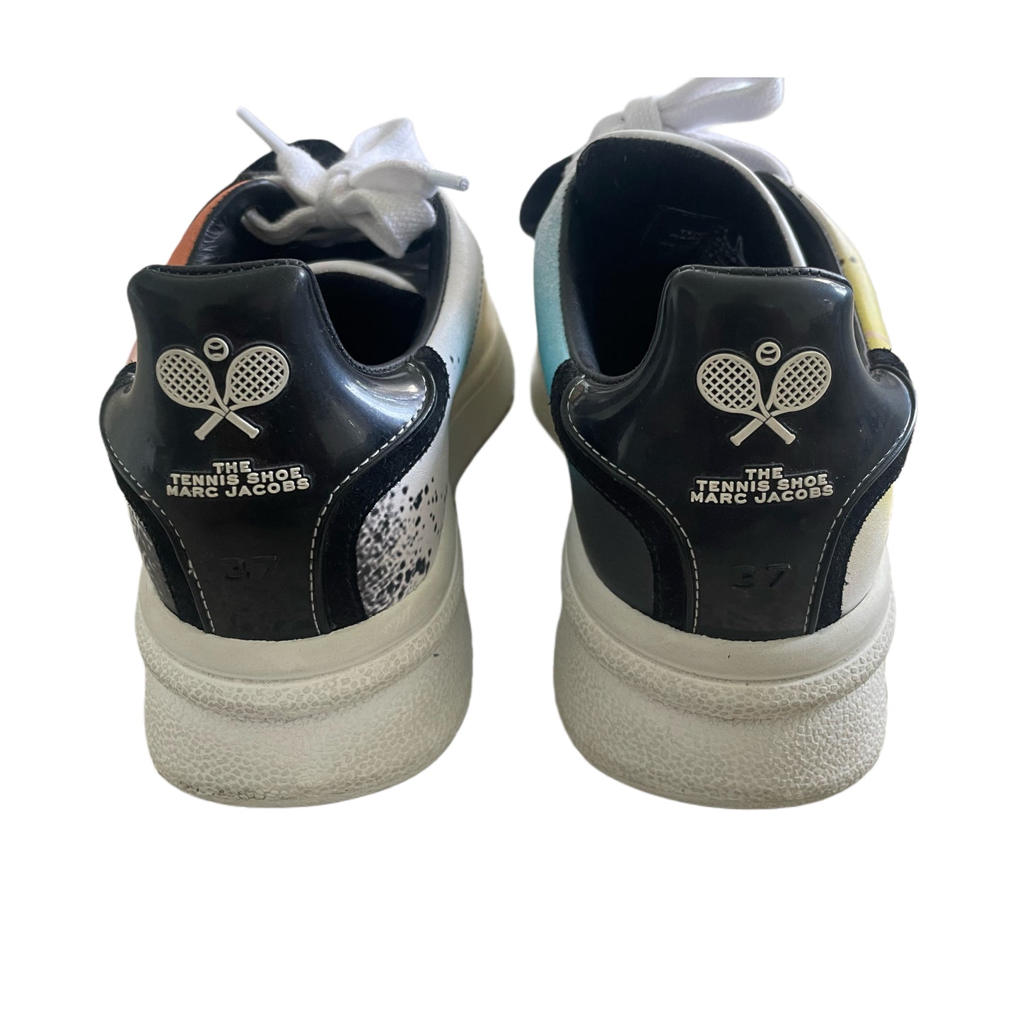 Marc Jacobs "Spray Paint" Tennis Shoe, Size 7